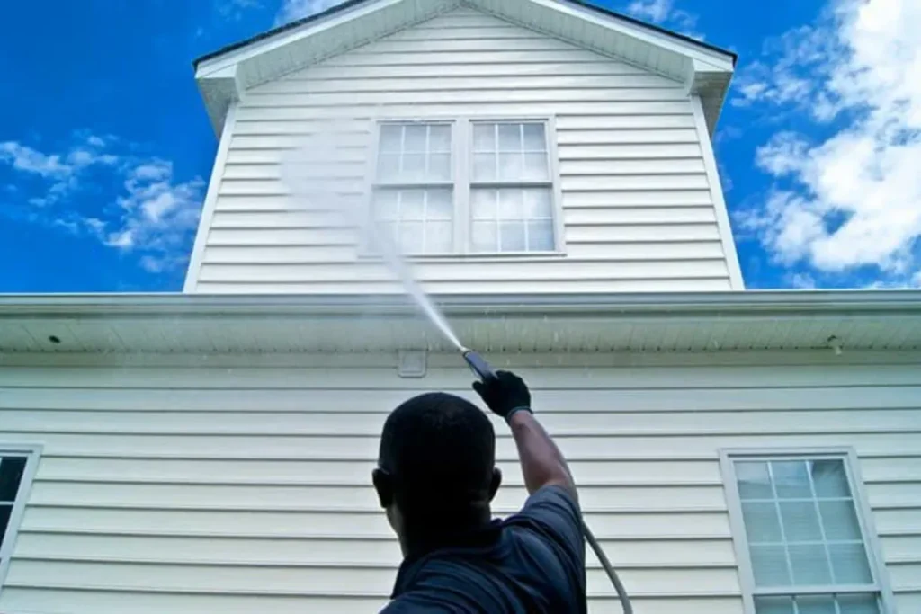 exterior window cleaning