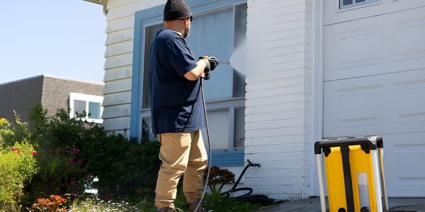 Powerwashing Home